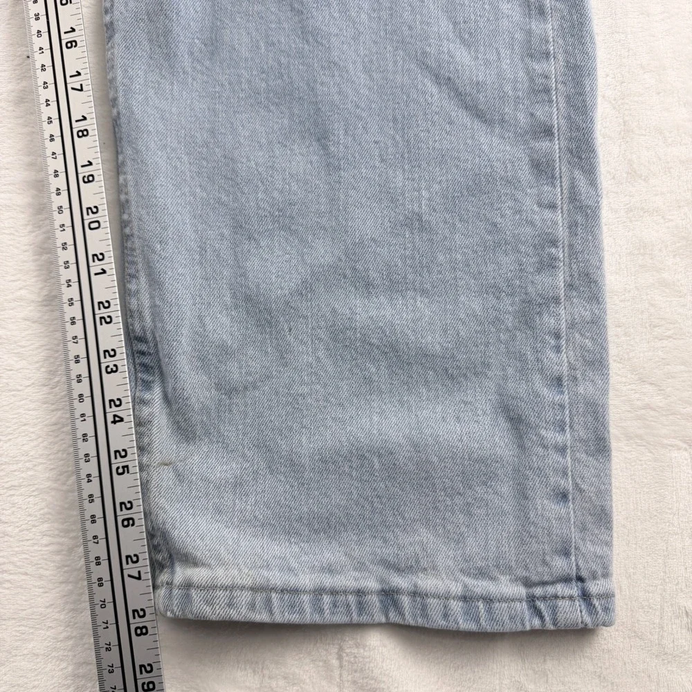 Wrangler‎ Straight Leg Jeans Light Wash Denim Relaxed Fit 46x30